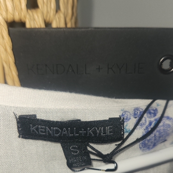 Kendall & Kylie White Fruit Print Swim Coverup - Picture 2 of 4